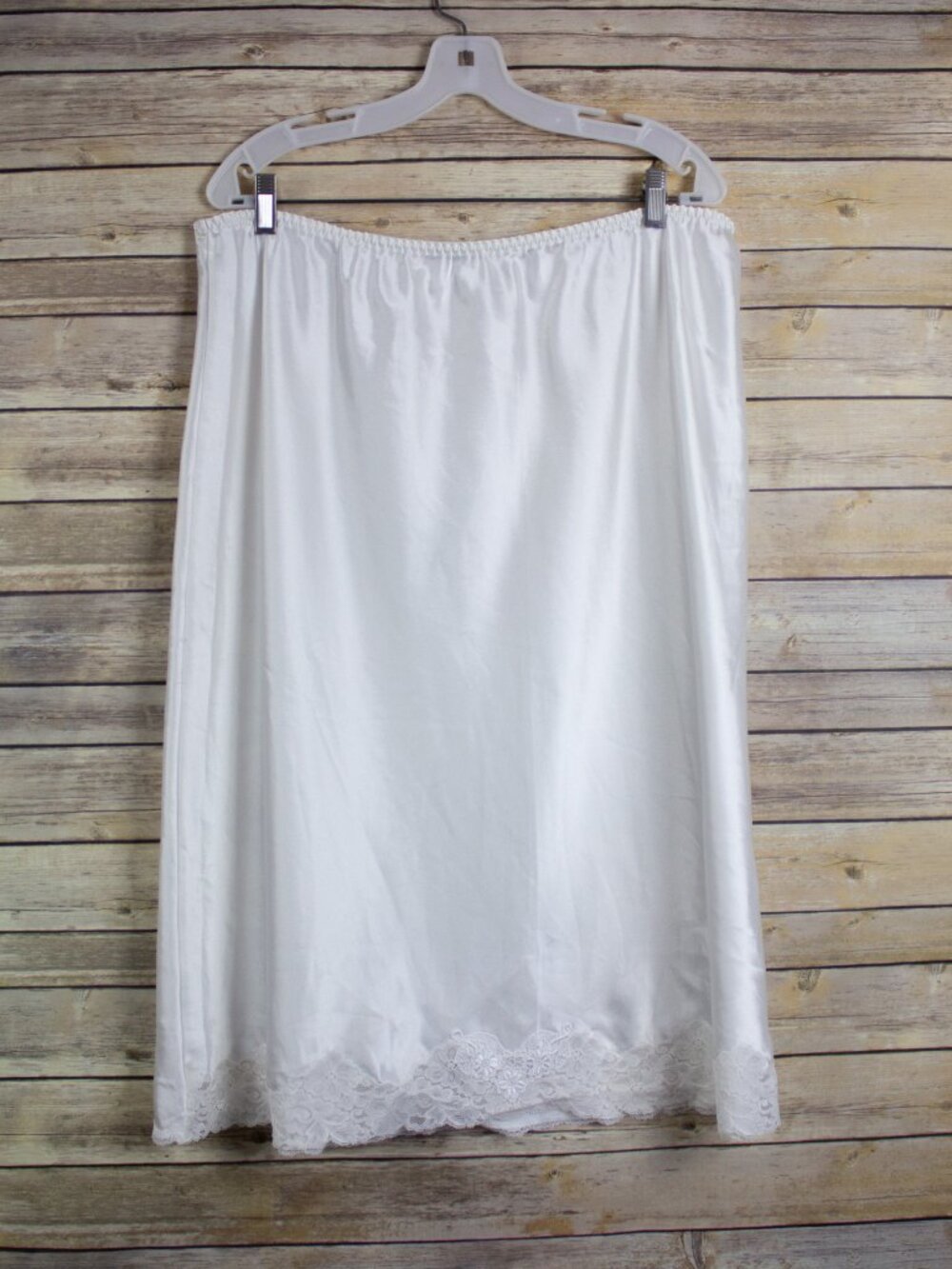 Vintage Christian Dior Satin Slip Skirt Size 3X